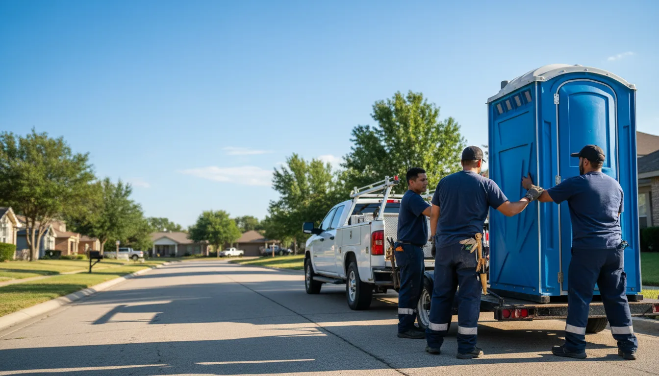 Portable Toilet Rental in South Rockwood, MI near me